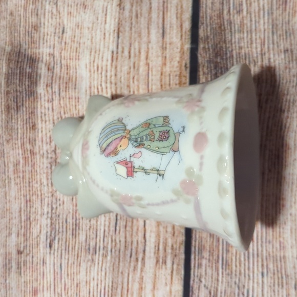 Precious Moments Porcelain "Christmas Bell" - Picture 1 of 5